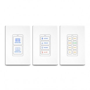 RK1+ (2,4,8 BUTTON) IN-WALL KEYPAD